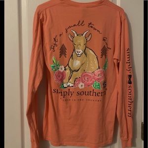 simply southern long-sleeve t-shirt